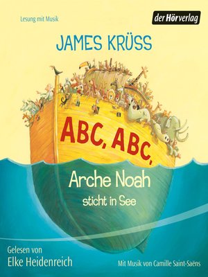cover image of ABC, ABC Arche Noah sticht in See